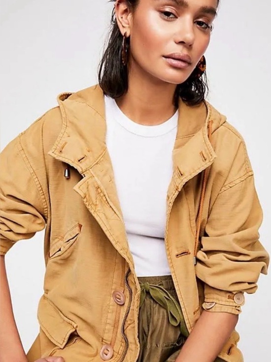 Free People Jackets & Blazers - Free People | Joshua Tree Hooded Utility Jacket